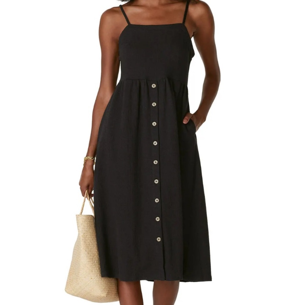 Madewell Button Dress Size M